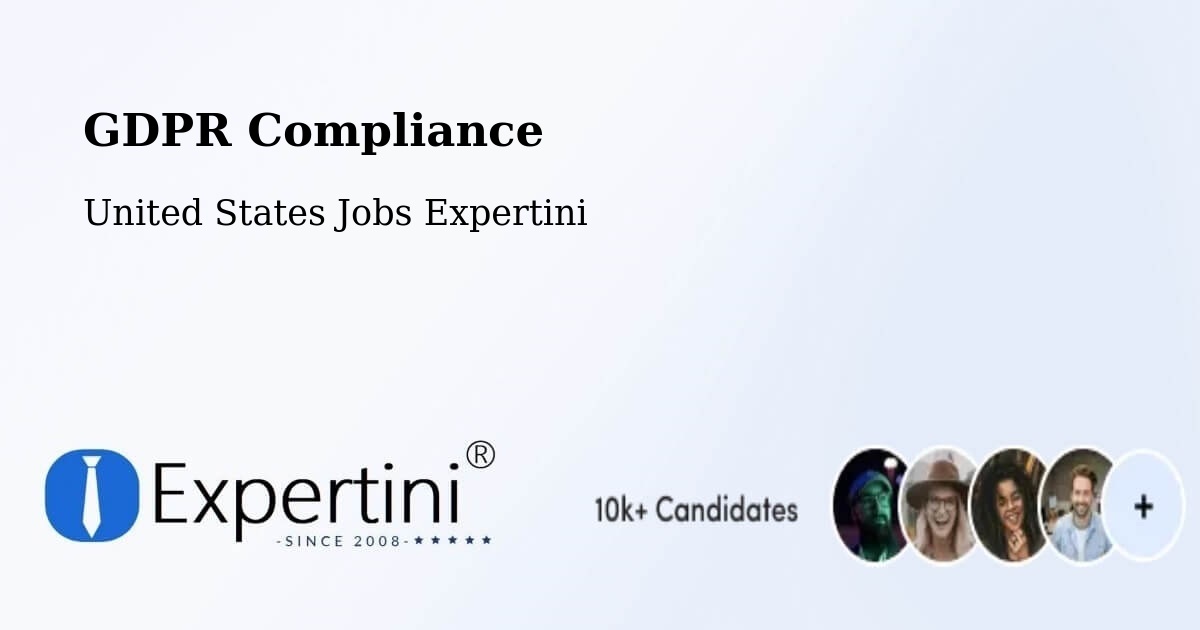 EU GDPR Compliance Statement – West Hazleton - United States Jobs Expertini